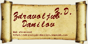 Zdravoljub Danilov vizit kartica